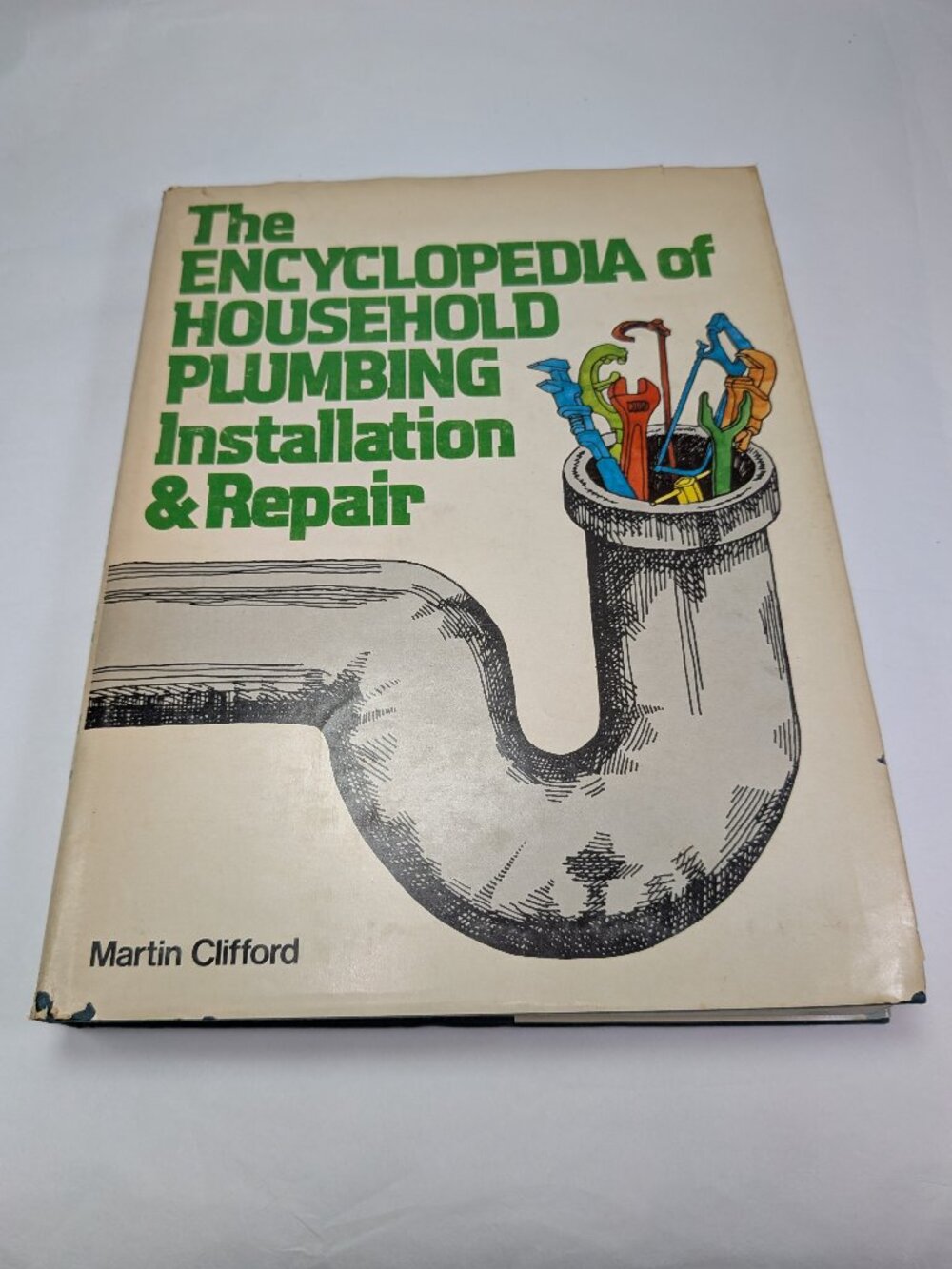 Vintage 1976 Encyclopedia of Household Plumbing Installation Repair Hardback